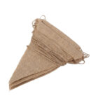 Banderin de Arpillera . Mide Aprox 1.8 mts.