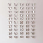 GUIRNALDA Colgante MARIPOSAS Metallic 3D. Varios Colores: Dorado Plata y GoldRose. - Imagen 4