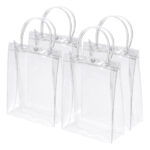 BOLSITA PVC Personalizada SOLA/VACIA Mide 25x25x8 cm. Con Tag y Moño. - Imagen 2