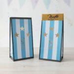 Bolsitas con FUELLE  SELECCION ARGENTINA Copa Estrellas Stamping Dorado x 10 - Imagen 3