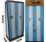 Bolsitas con FUELLE  SELECCION ARGENTINA Copa Estrellas Stamping Dorado x 10 - Imagen 4