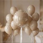 Set de Globo COQUETTE NUDE. 39 Piezas