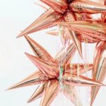Globo Metalizado Estrella 3D 14 Puntas 22 Pulg. GOLDROSE