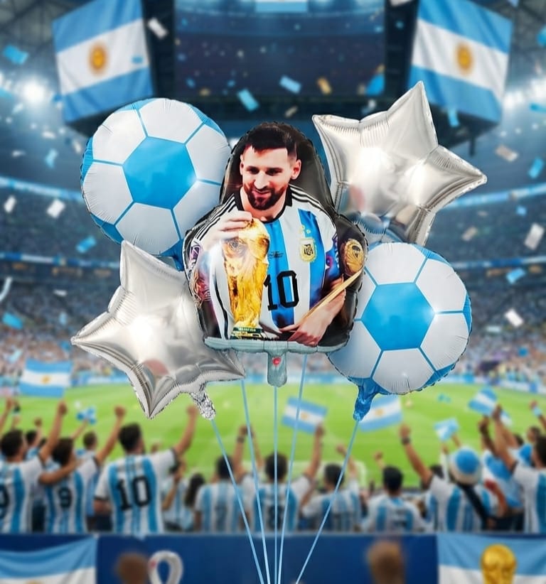 WhatsApp Image 2026-06-23 at 16.35.51 Set de Globo x 5 Metalizado MESSI - Imagen 1