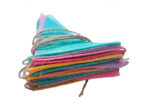 Banderin de Arpillera MULTICOLOR PASTEL . Mide Aprox 1.8 mts. - Imagen 3