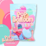 Globos STANDARD POP BALLOONS 10 Pulgadas MULTICOLOR x 50 Unidades