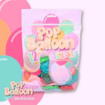 Globos STANDARD POP BALLOONS 12 Pulgadas MULTICOLOR x 50 Unidades