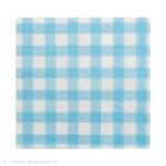 Servilletas Cuadrille CELESTES  x 20 Papel Tissue. Miden Aprox 16,5 x 16,5 Cm.