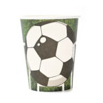 LINEA CANCHA Y PELOTA: Vasos Polipapel x 6