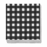 Servilletas Cuadrille NEGRAS  x 20 Papel Tissue. Miden Aprox 16,5 x 16,5 Cm.
