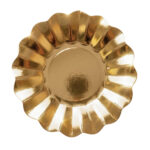 Plato NEW WAVE Full Stamping Dorado 18 cm.  Trae 10 Unidades.