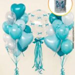 Set de Globo XL 46 Piezas COQUETTE CELESTE