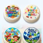 Chocotransfers Para Oreo Circulares x 24 DIA DEL NIÑO