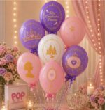 GLOBO POP BALLONS Estampados PRINCESAS x 15 Unidades.