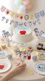 Banderin Picos SNOOPY Feliz Cumpleaños - Imagen 2