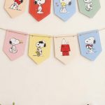 Banderin Picos SNOOPY con Imagenes