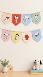 Banderin Picos SNOOPY con Imagenes