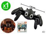 Globos XL  Halloween : ARAÑA 4D GIGANTE . Mide 1.5 mts - Imagen 2