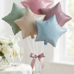 Globos ESTRELLAS MATE PASTEL 18 Pulg. Por Unidad. Varios Colores.