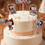 Cake Topper SNOOPY Trae 6 Unidades.
