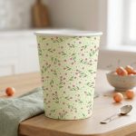 Vaso Polipapel JARDIN DE TULIPANES  X 8 Unidades