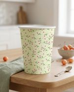 Vaso Polipapel JARDIN DE TULIPANES  X 8 Unidades