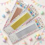 Velas METALICAS CORTAS x 6 . Plata Dorada GoldRose