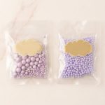 Sprinkles PERLAS MATE LILAS x 25 Gr. 3 Medidas: 4mm 6mm y Mix Medidas.