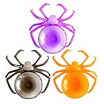 Bandeja de Plastico  Golosinera Halloween: ARAÑA CRISTAL  Viene en 3 Colores: Naranja Violeta o Negra. - Imagen 4