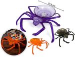 Bandeja de Plastico  Golosinera Halloween: ARAÑA CRISTAL  Viene en 3 Colores: Naranja Violeta o Negra. - Imagen 5