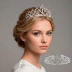Tiara Metal PREMIUM METAL CON STRASS PLATA