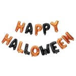 Set Globo Frase HAPPY HALLOWEEN. 14 Globos 18 Pulg.