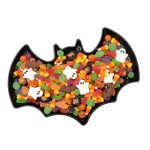 Bandeja de Plastico  Golosinera Halloween:  MURCIELAGO - Imagen 3