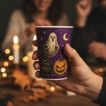 Vasos Polipapel HALLOWEEN VINTAGE X 8.