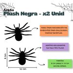 Arañas de Plush x 2 Unidades. - Imagen 2